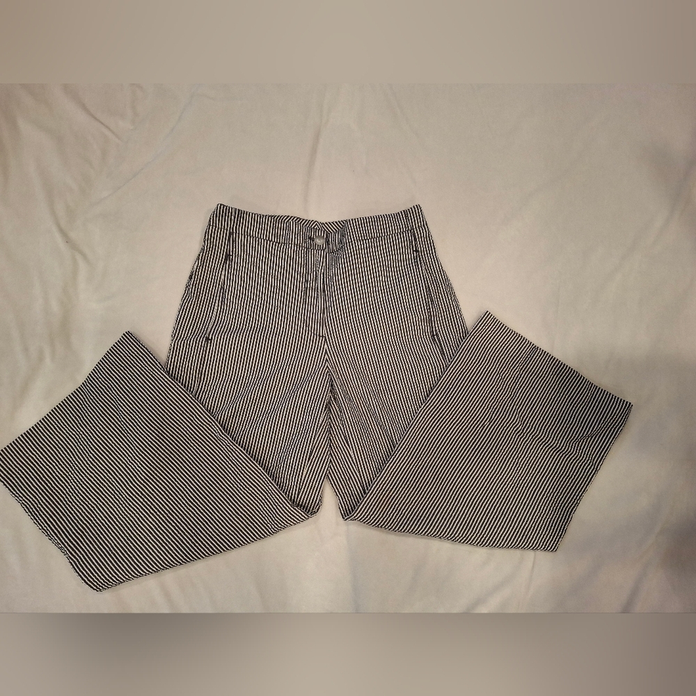 Ann Taylor striped boat pants